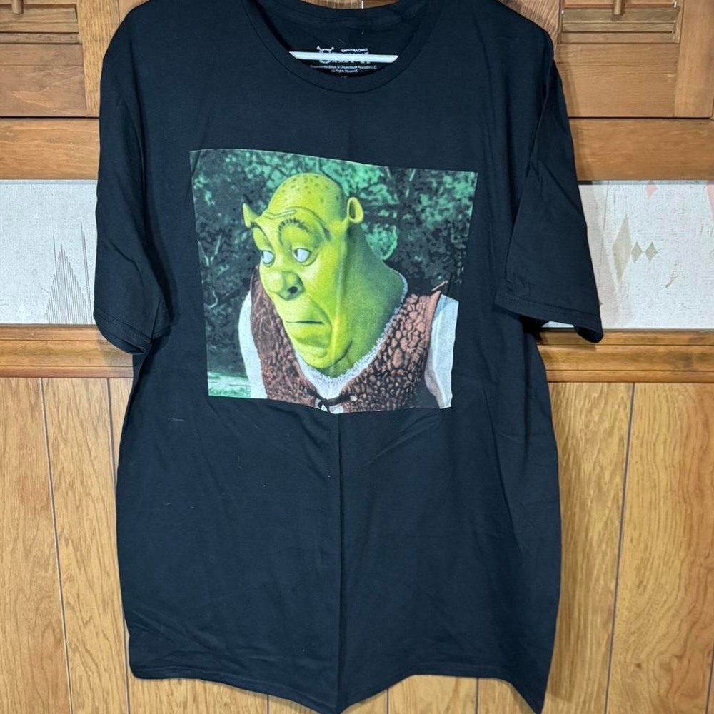 Black Dreamworks‎ Shrek graphic tee Size XL